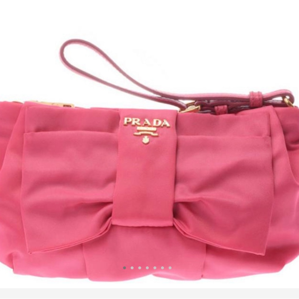 Prada Tessuto Wristlet